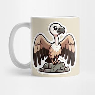 Kawaii Eagle Splash of Forest Frolics and Underwater Whimsy! Mug